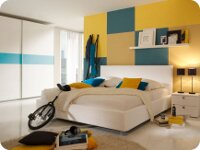 Schlafzimmer aus Italien