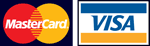 Zahlen per Kreditkarte (Mastercard oder Visa)