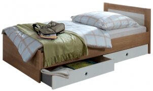 Jugendbett Bett 2- teilig Jugendzimmer weiss Nocce Susi