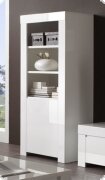 Hochschrank Regal wei Hochglanz Lack Italien Livorno4