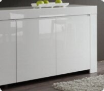 Sideboard Kommode wei Hochglanz Lack Italien Livorno1