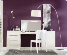 Schminkplatz Schminktisch Frisiertisch wei Chambre6