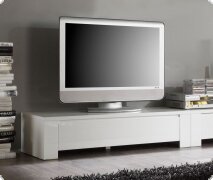 TV - Element Lowboard wei Hochglanz Lack Livorno17