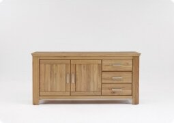Sideboard echt Wildeiche teilmassiv gelt Prevelo6