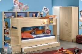 Hochbett Etagenbett Bibu Kernbuche