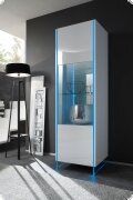 Vitrine Hochglanz lackiert Spiegelrckwand Saliente15