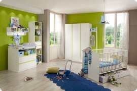 Babyzimmer Kinderzimmer Alpinwei Absetzung grn Limera1