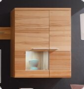 Vitrine Hngevitrine Kernbuche teilmassiv geschroppt, gelt und gewachst Ruanes5