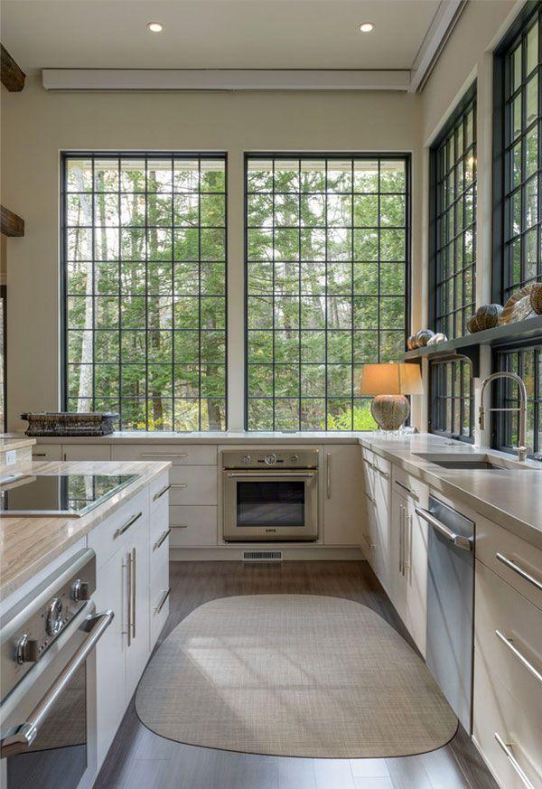 <b>Trends</b> We Love: Factory Windows in the Kitchen