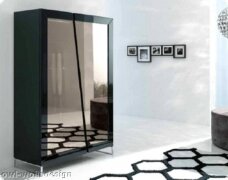 Vitrine Highboard Arti Lack Hochglanz nach Wahl Glas Italien