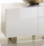 Sideboard weiss Hochglanz Lack Lowboard Italien Stella